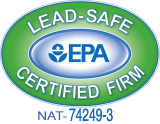 EPA Lead Safe Certified Firm logo - NAT-74249-3